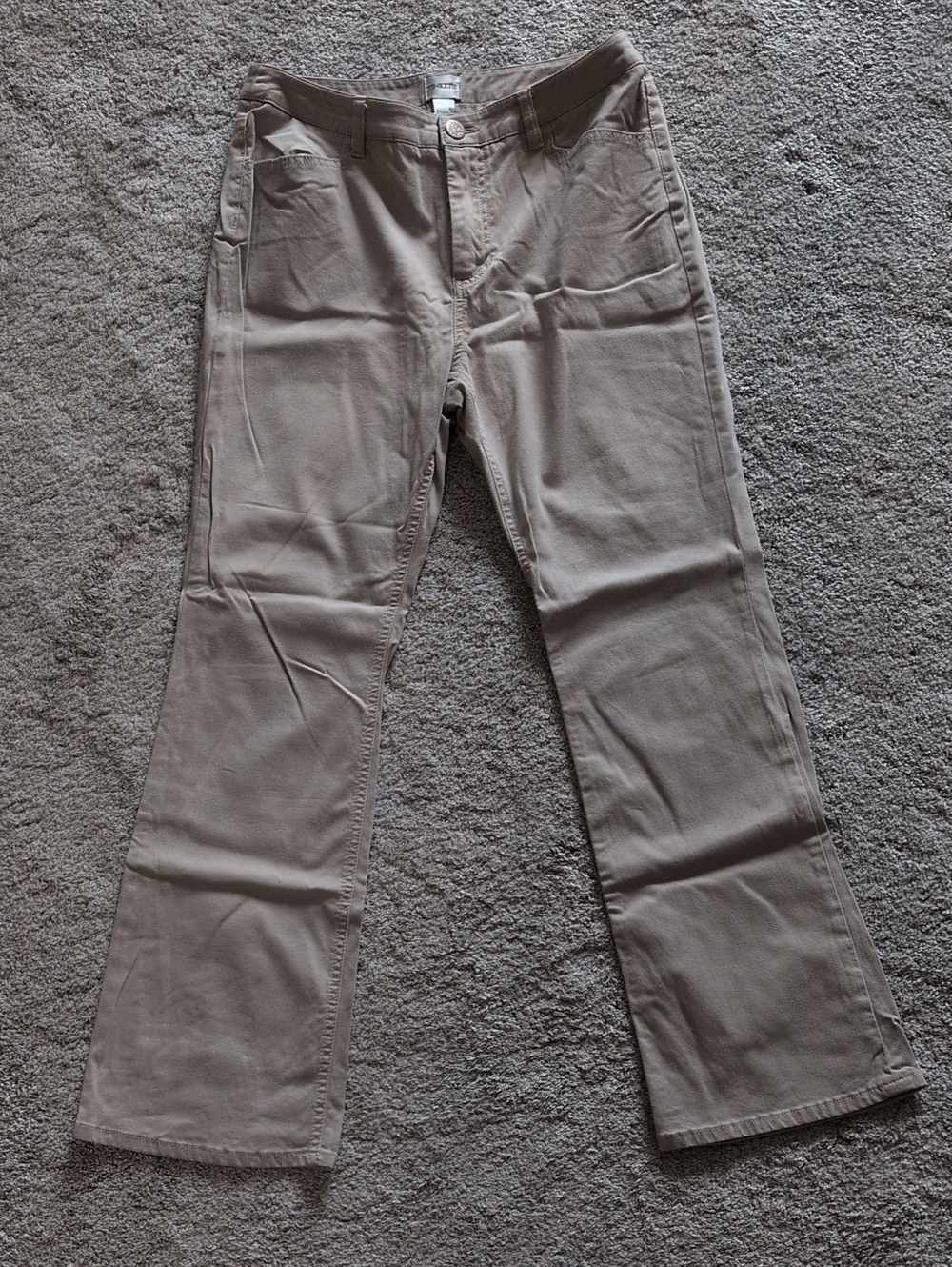 NWOT Chico's Khaki Bootcut Corduroy Pants Size 1.5 (Size 10) Regular